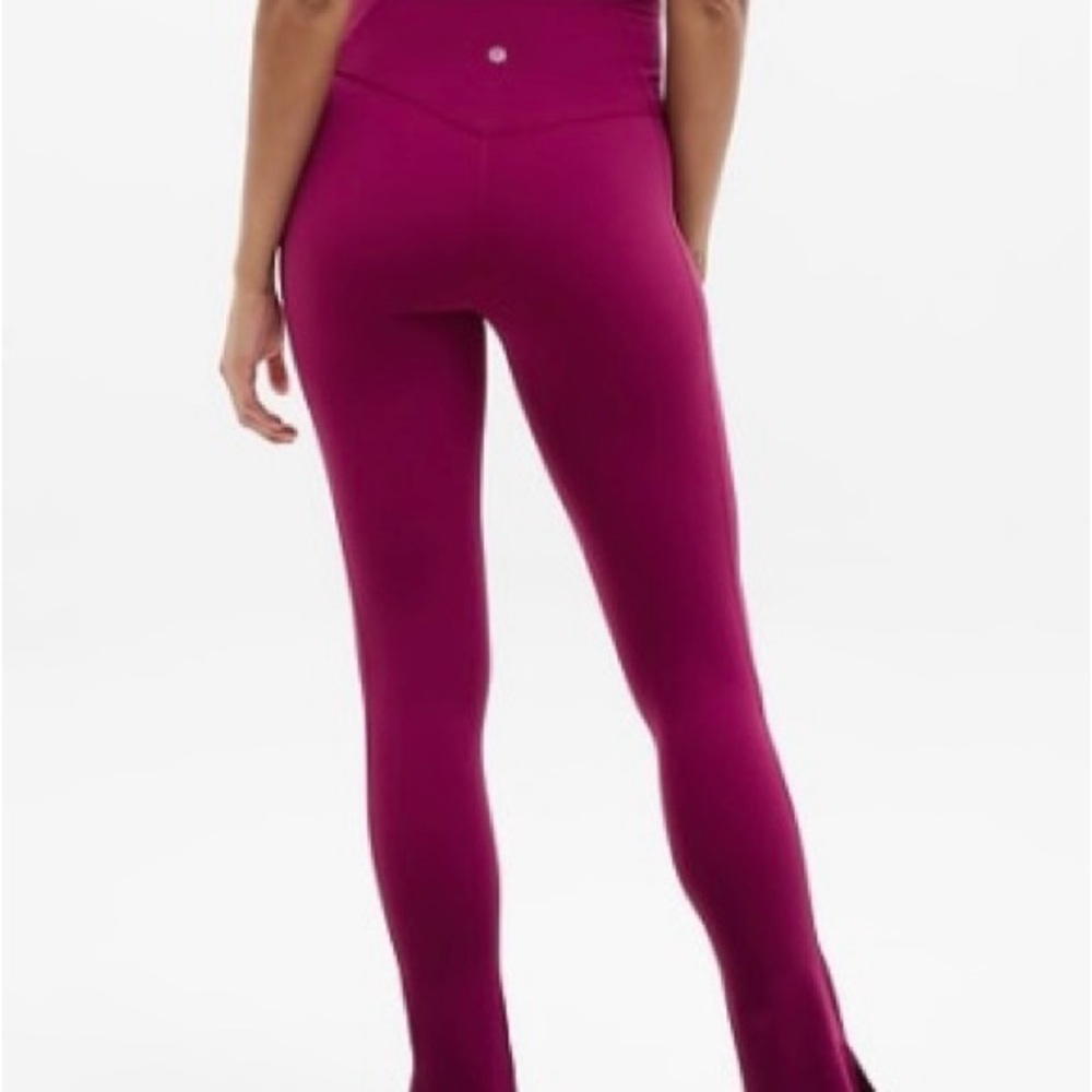 #48 NWT Athleta Elation Split Slim Flare - Picture 2 of 3